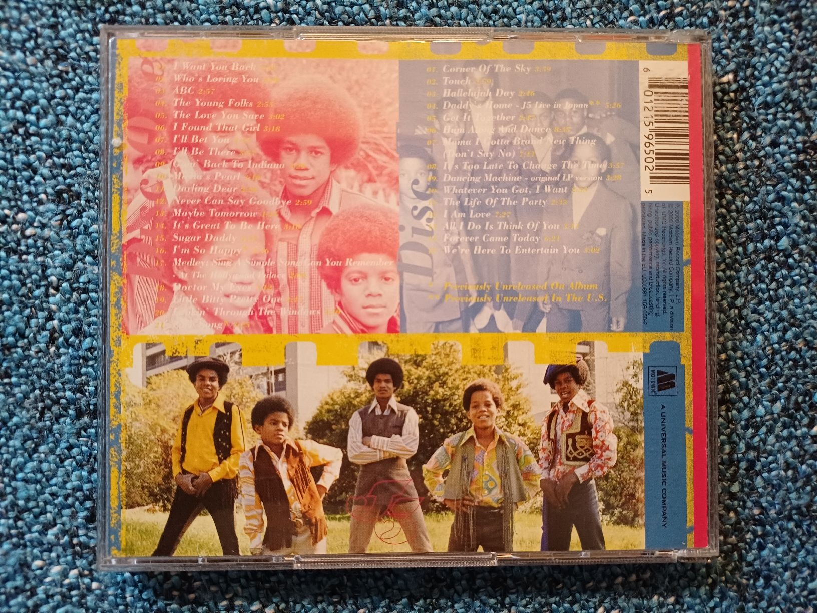 CD: Jackson 5 "Anthology" CDx2 – Nuovo (secondo la descrizione) da Begnins venduto da Drastic-Sound 1
