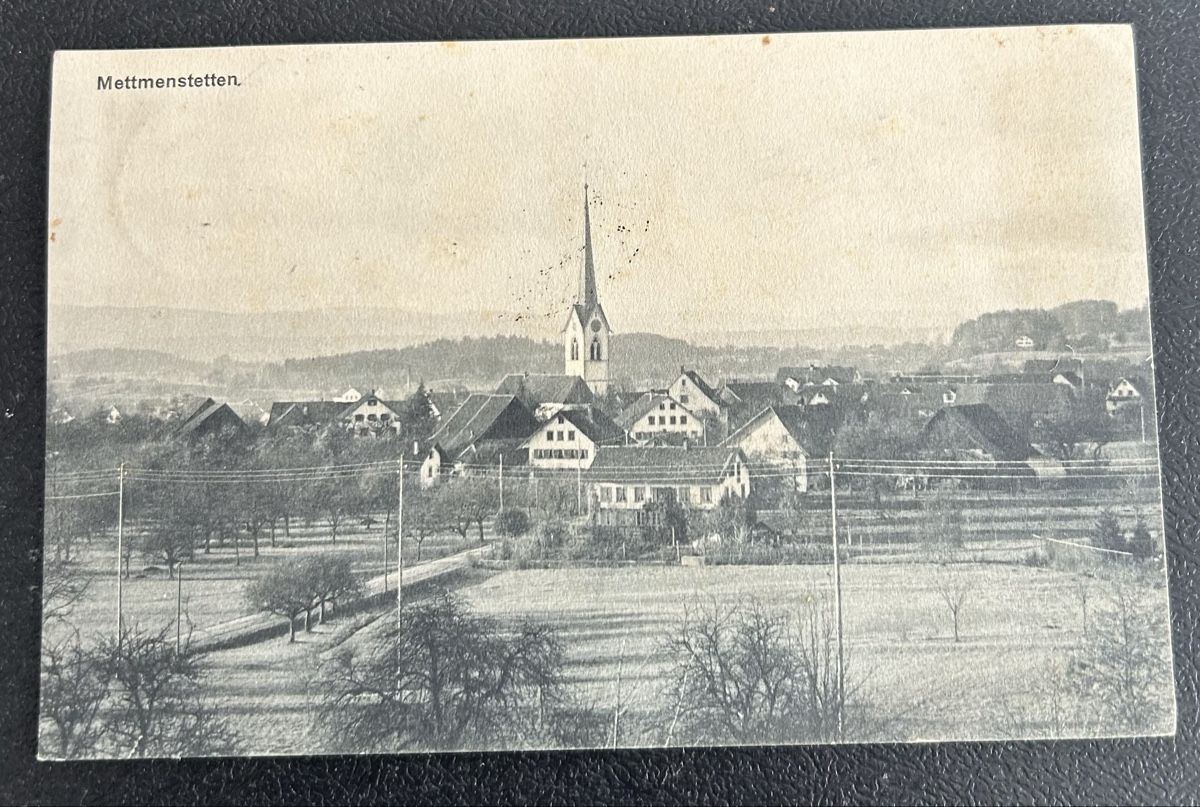 Cartoline postali: AK Mettmenstetten 1910 – Usato da Horw venduto da Tellbub