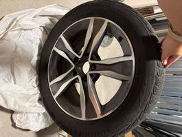 Mercedes C200 17 Zoll Felgen mit Winterpneu