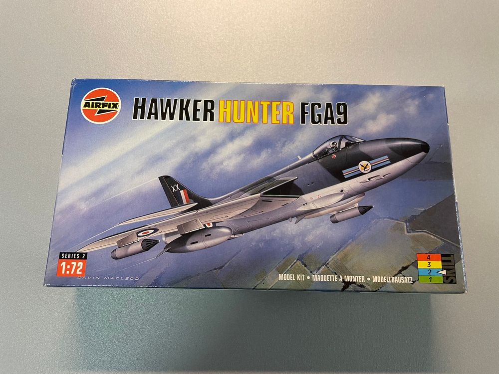 Bausatz Hawker Hunter FGA9 | Kaufen auf Ricardo