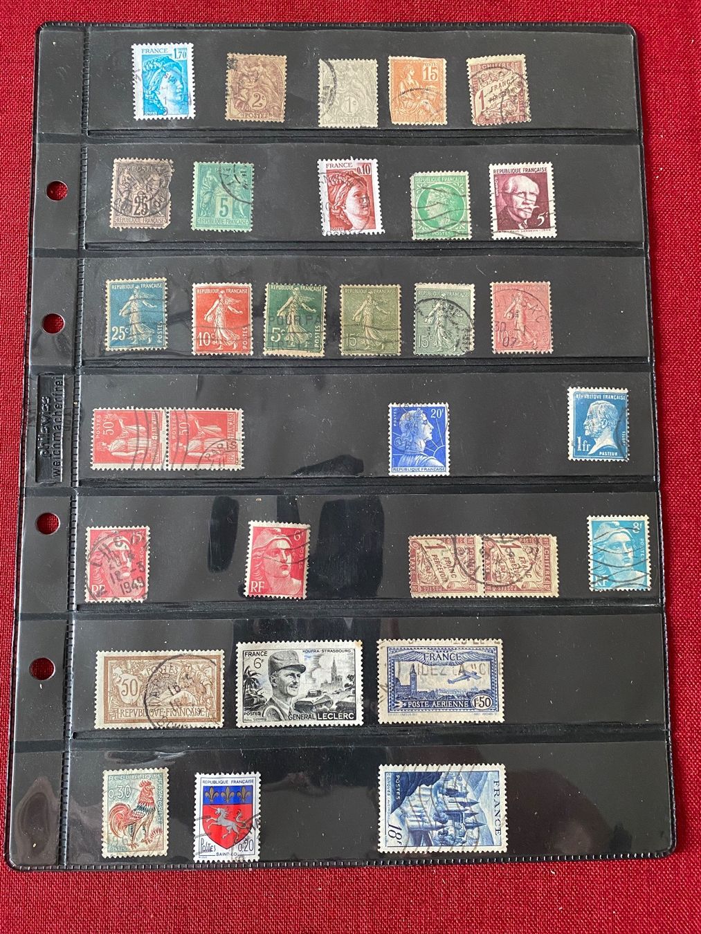 Tutti i francobolli: Französische Briefmarkensammlung – Usato da OLTEN venduto da lululoveslemon99