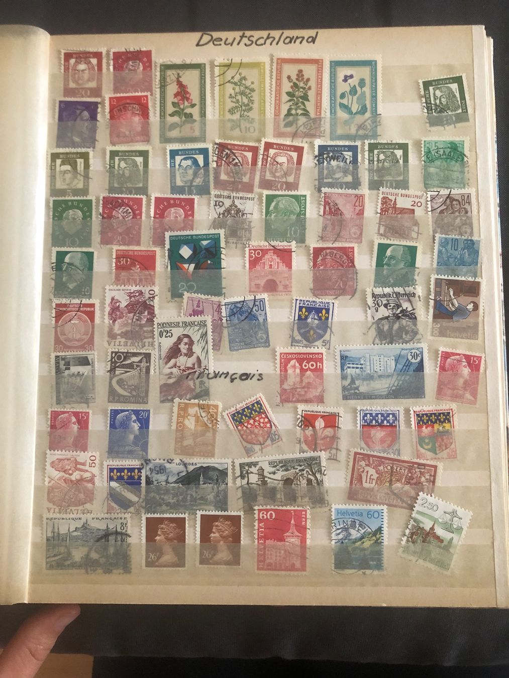 Tutti i francobolli: Grosse Briefmarkensammlung Album – Usato da Schinznach Dorf venduto da Beazam 3
