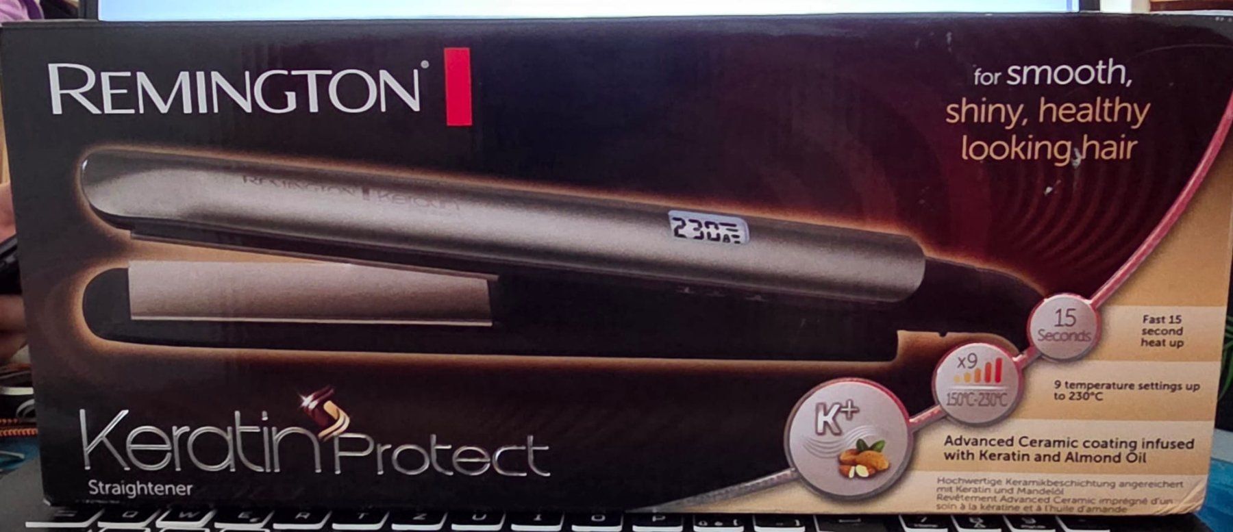 Remington Piastre & Arricciacapelli: Haarglätter Remington Keratin Project – Nuovo e nell'imballaggio originale da Wikon venduto da Speedy_li