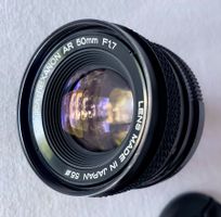 Konica Hexanon AR 50mm f/1.7 – Getestet – Sehr guter Zustand