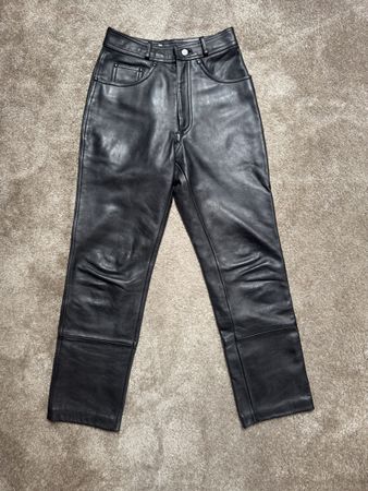 Pantalon en cuir véritable HOCO – taille 38