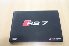 Audi RS7 Hardcover Prestige Prospekt 4/2016