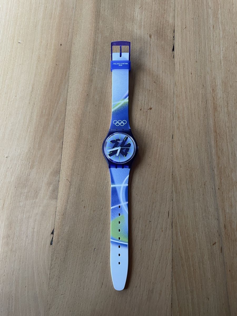 Swatch Orologi: Orologio Swatch Olympics 2026 - Chasing peak s – Usato da Airolo venduto da dan_qpp9