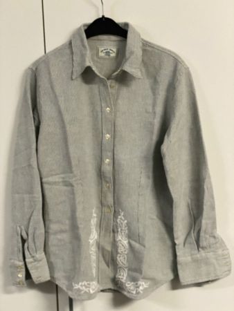 THE ROSE WORLD Bluse neu Gr. 38/40 100% BW