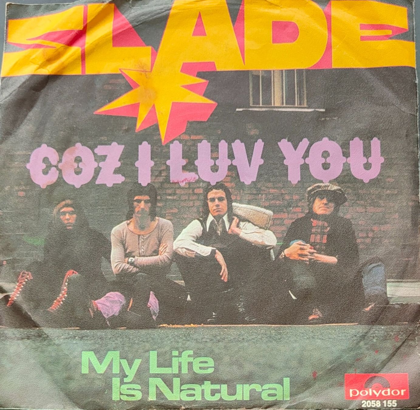 Dischi in vinile: Vinyl-Single Slade - Coz I Luv You – Usato da Langenthal venduto da Modo39