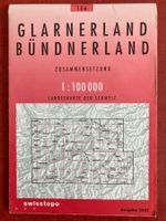 Landkarte GLARNERLAND - BÜNDNERLAND 1:100’000