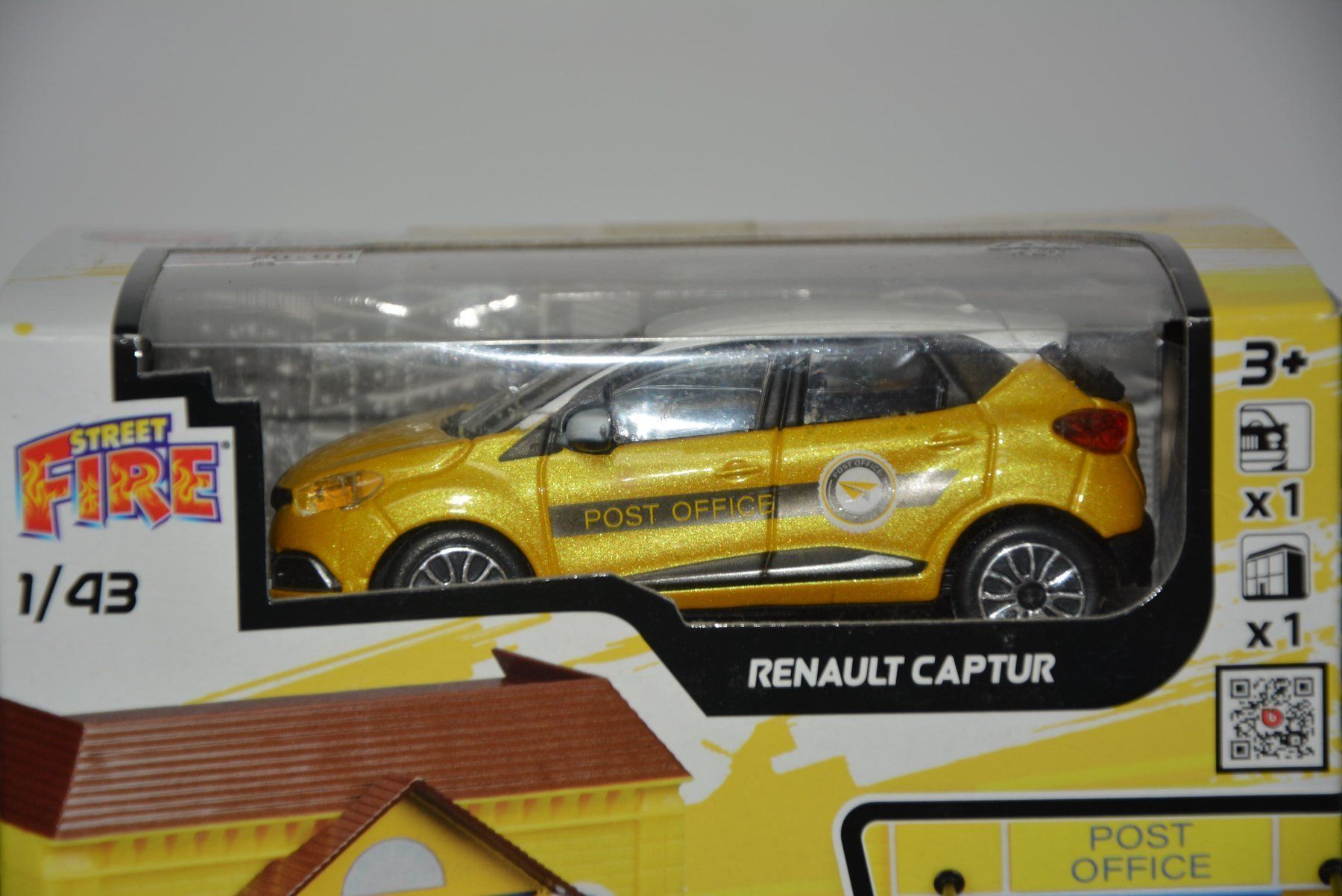 Renault Modellini d'auto: Renault Captur , Diorama Post Office, Bburago , 1:43 – Nuovo e nell'imballaggio originale da Goldach venduto da Feivel9 1
