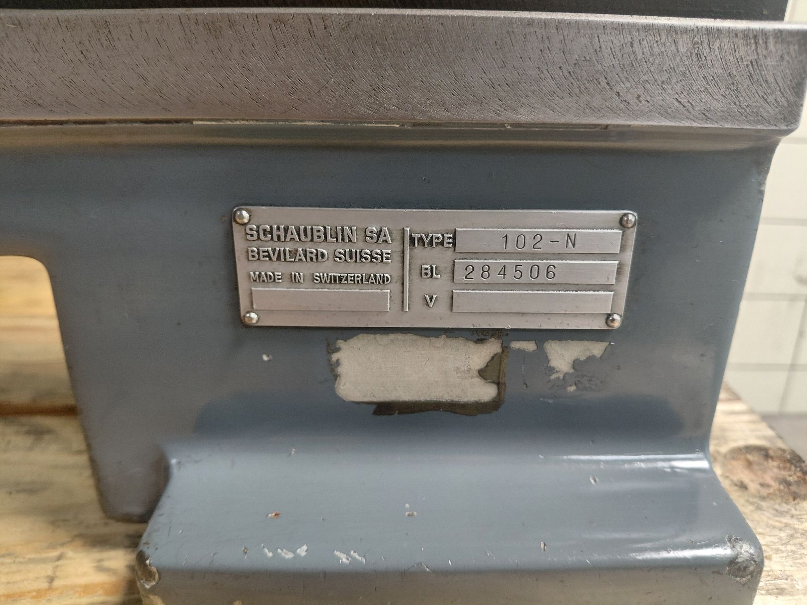 Schaublin Altro per industria metallurgica: Schaublin 102N Spindelstock mit Wange – Usato da Schüpfen venduto da Marathon013 7