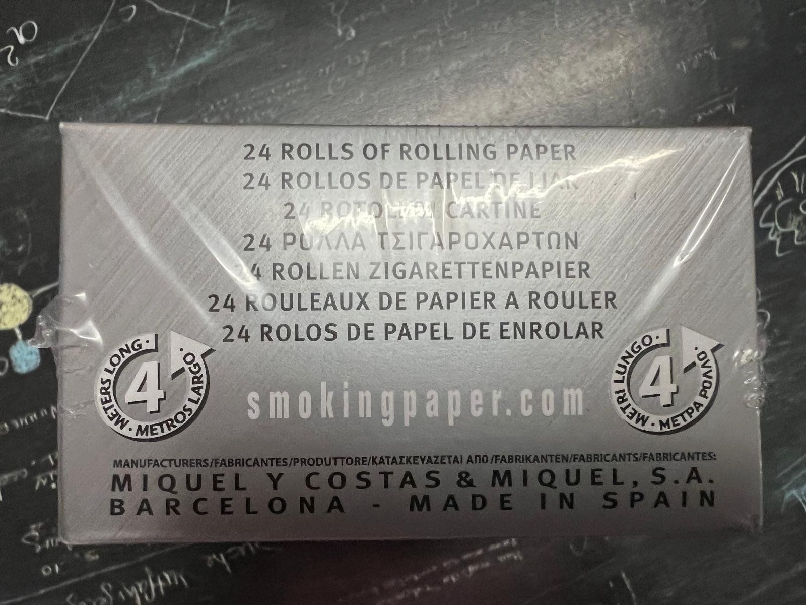 Tabacchi: Smoking Master Rolls Rolling Papers 24 x 4m – Nuovo e nell'imballaggio originale da Buchs SG venduto da Pocolocoli 3