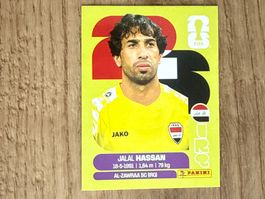 Panini FIFA World Cup 2026 Sticker Jalal Hassan IRQ 2