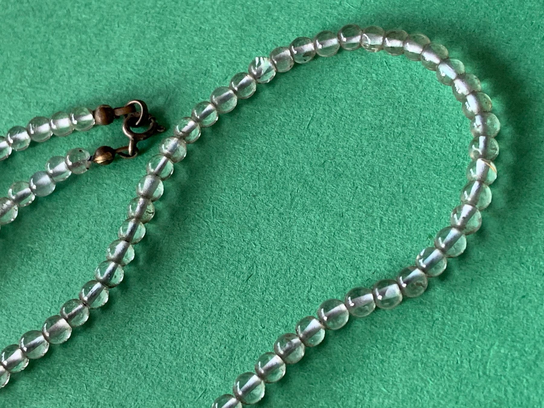 Catenine: Ketteli Grau-hellblau 40 cm fein – Usato da Laufen venduto da belleskulptur 3