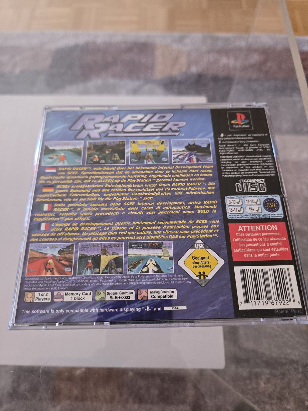 Spiele: Rapid Racer PS1 – Gebraucht aus Bussigny von Kfdlt 1