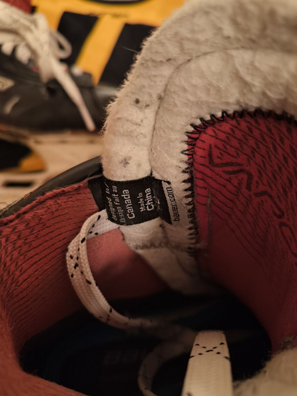 Bauer Pattini da ghiaccio: Bauer Eishockey Schlittschuhe Grösse 39 - Beite EE – Usato da Bassersdorf venduto da daniela_annacaterina 6