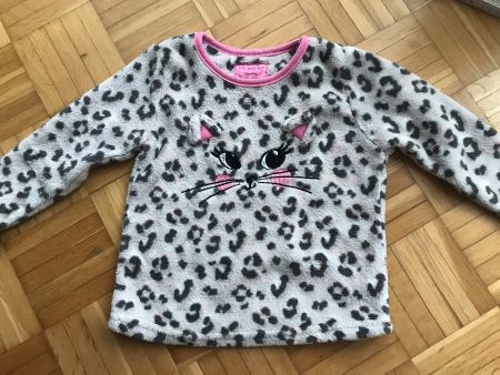 Kuscheliger Pullover mit Kätzchen Grösse 98 (2-3 J) - P 3.40