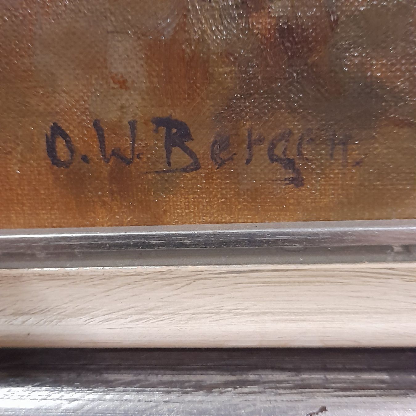 Dipinti: Gemälde von O.W. Bergen – Usato da Orpund venduto da 118302 1