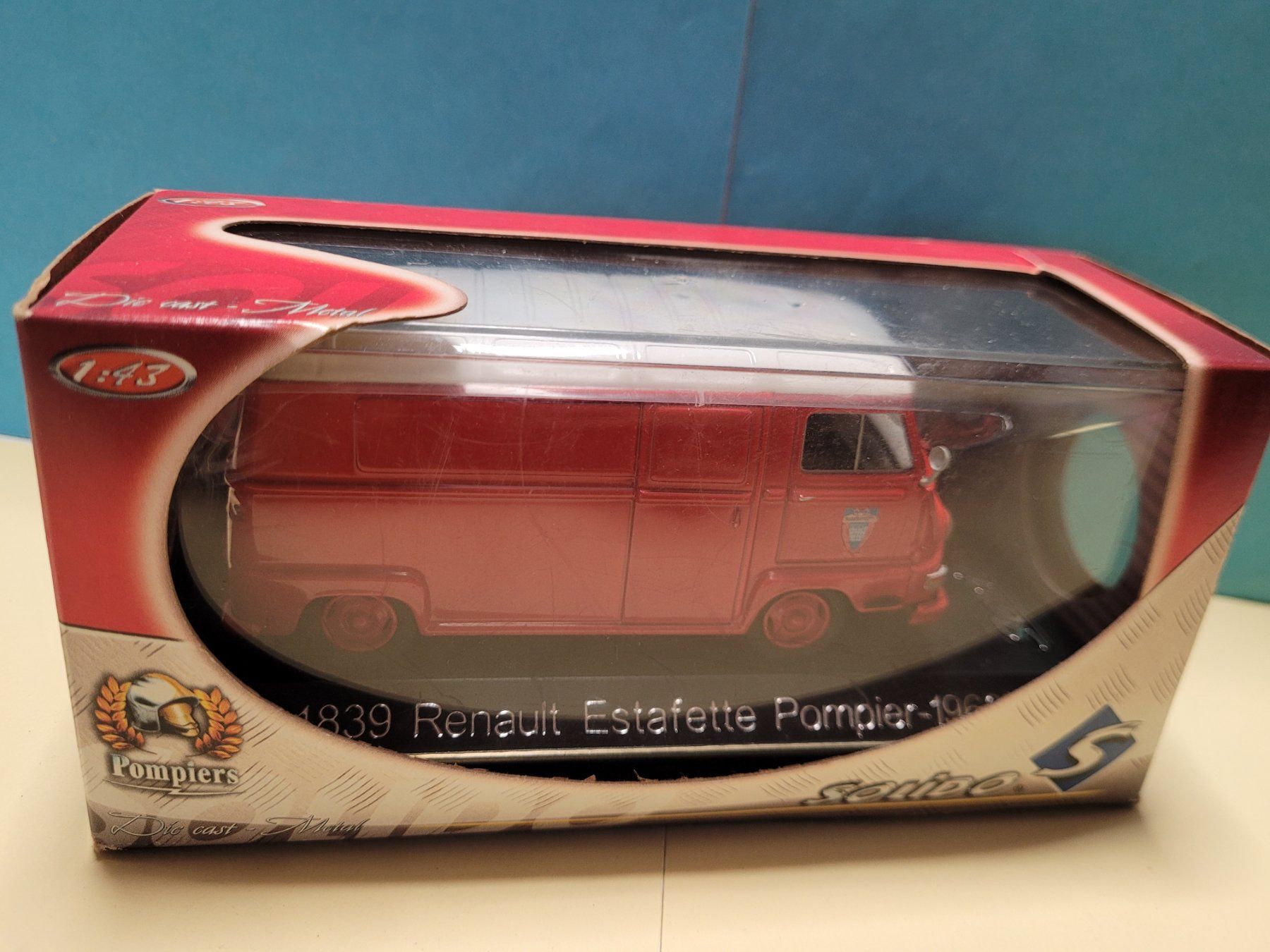Renault Modellini d'auto: Renault Estafette Pompiers 1982, 1:43,Solido 4839 – Nuovo (secondo la descrizione) da Domdidier venduto da Bimbo57