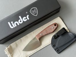 Wanger Linder Shard Nitro X7 Stahl Kase EDC Messer Neu