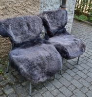 2 Autositz Bezüge Lammfell