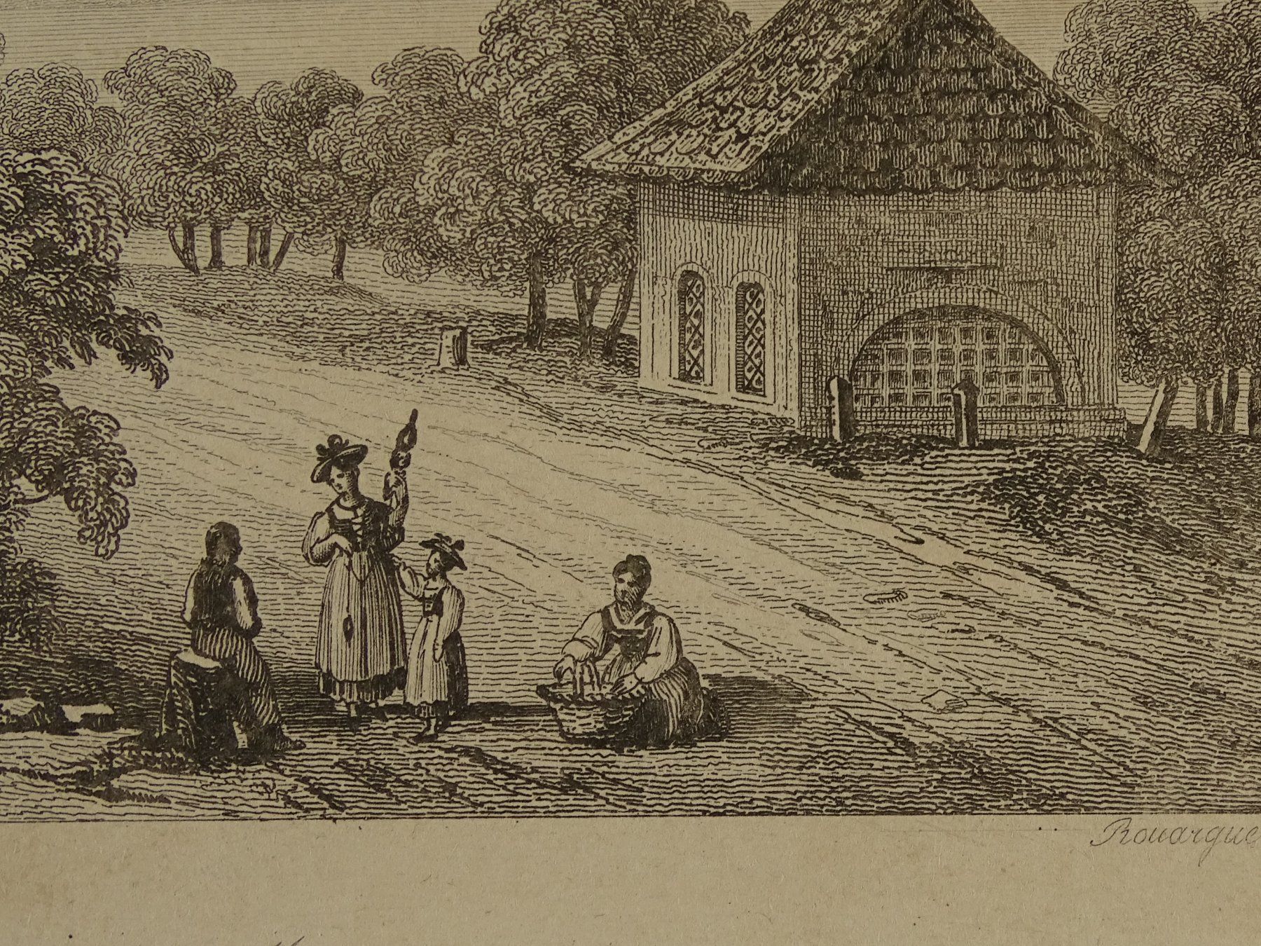 Incisioni: CHARNIER DE MORAT, MURTEN, STAHLSTICH 1838 – Usato da Grüningen venduto da Kartensammler 4