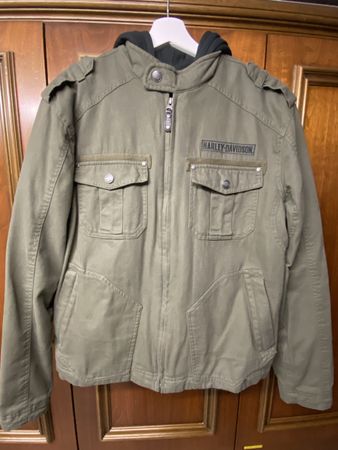 Harley Davidson Jacke mit Kapuze