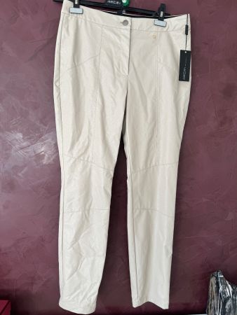 Marc Cain Hose Damen Viscose Gr 42 N5 neu mit Etikett Taupe