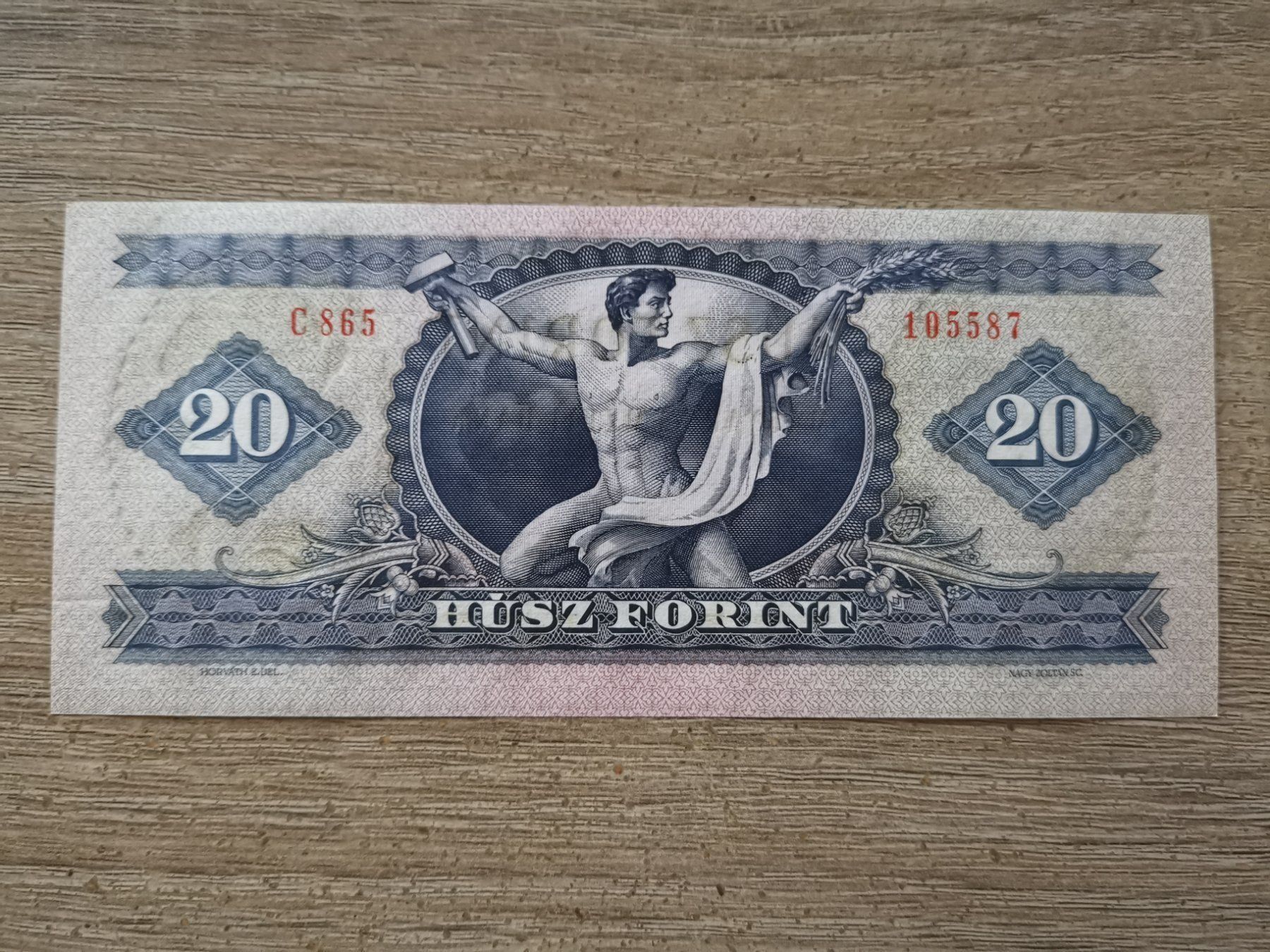 Banconote: Hungary 20 Forint P 169f 1975 UNC – Nuovo (secondo la descrizione) da Cousset venduto da Patricio77 1