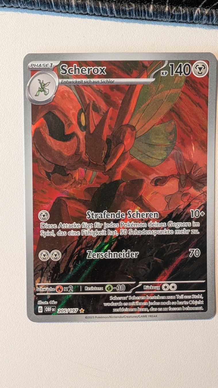 Pokémon Sammelbilder & Trading cards: Scizor 205/197 – Neu (gemäss Beschreibung) aus Bolligen von chr_t85t
