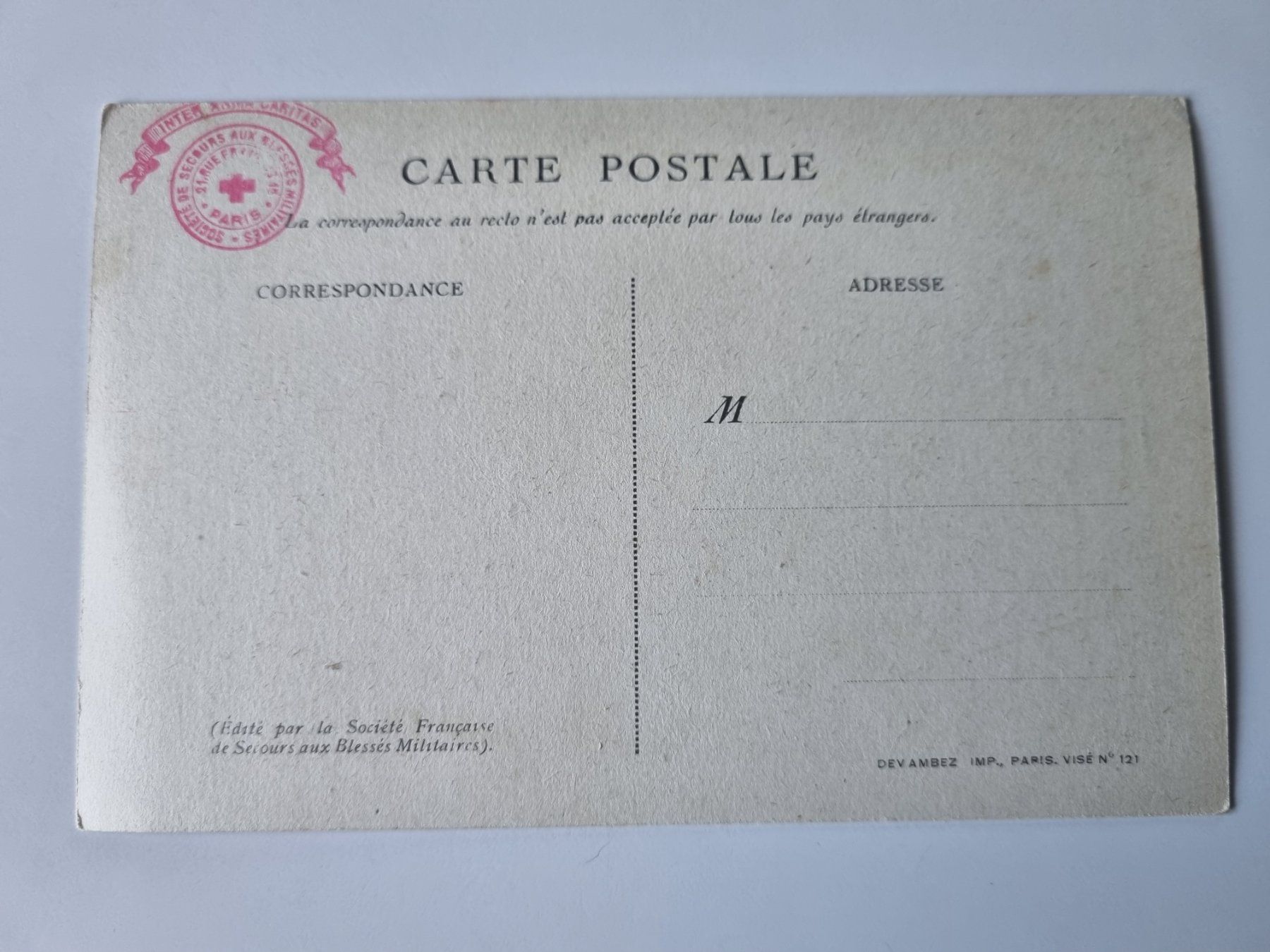 Cartoline postali: Carte postale ancienne S.B.M., secours aux blessés – Usato da Echandens venduto da Dicot 1