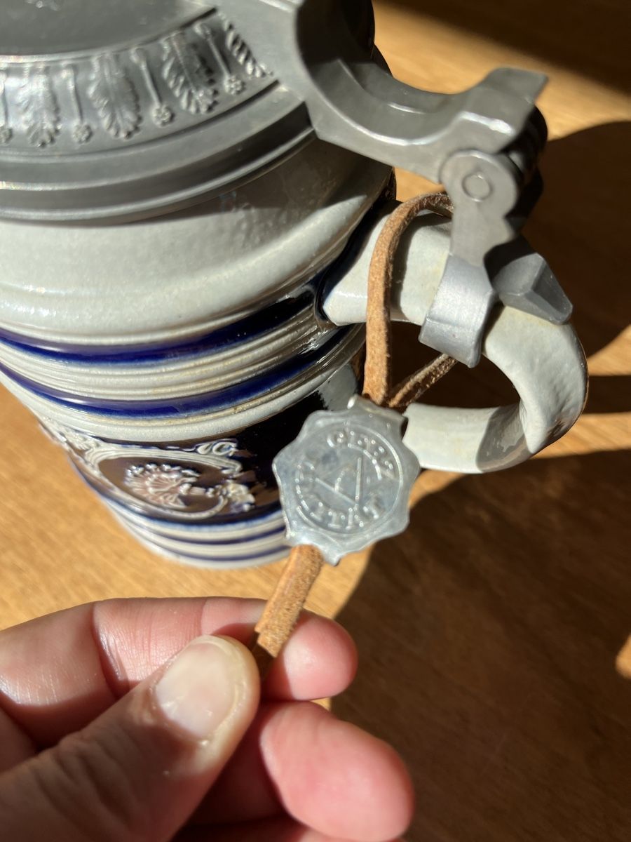 Verres: 3 Bierkrüge Gerz – Neuf (Voir description) à Fribourg par Zurbiene 2