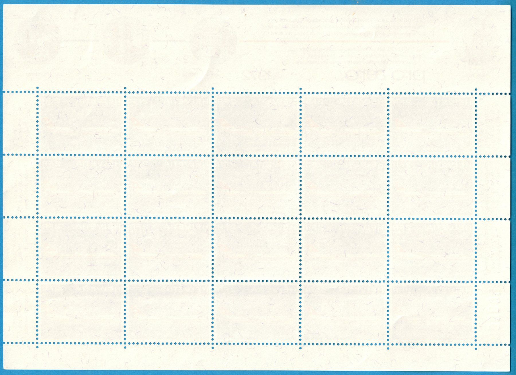 Tutti i francobolli: 1972  Kleinbogen  Pro Aero  postfrisch  Postpreis CHF  60.00 – Nuovo (secondo la descrizione) da Mellingen venduto da Ginger 1