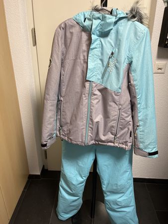 Kinder Skianzug Jacke und Hose Gr. 164