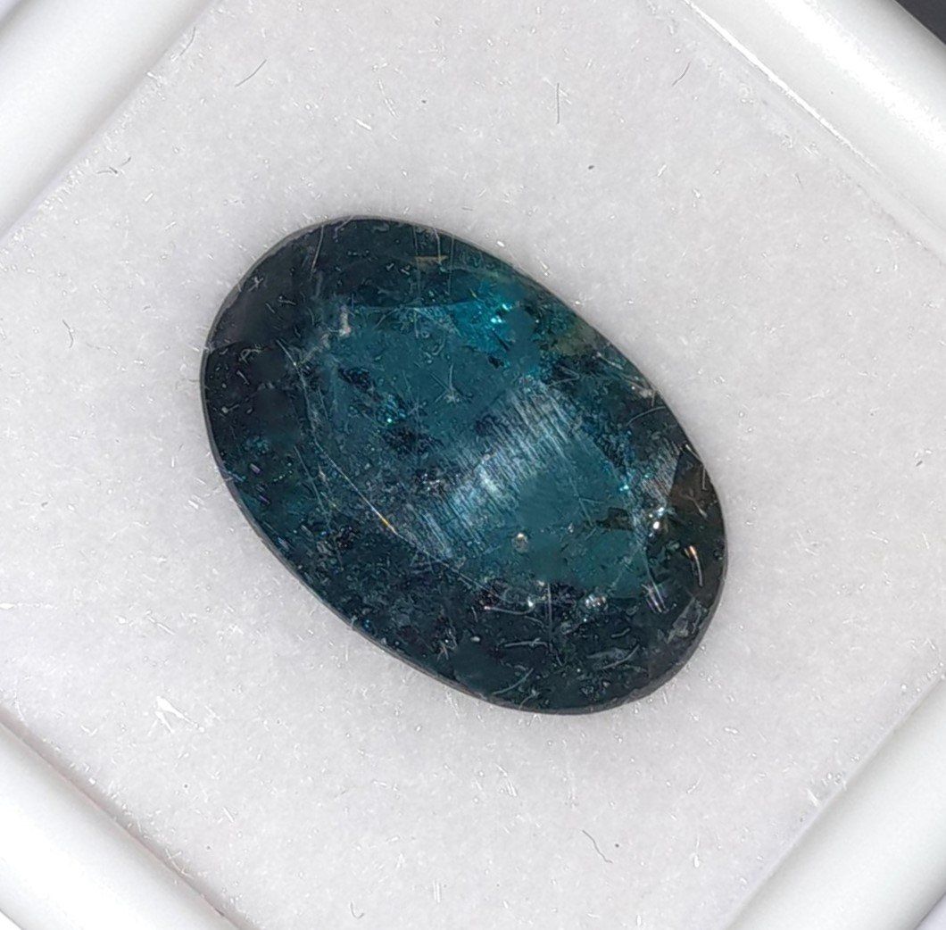 Edelsteine: Kyanite ovale 16x9 mm - Valeur 230.- Fr – Neu (gemäss Beschreibung) aus Grimisuat von Valgem 2