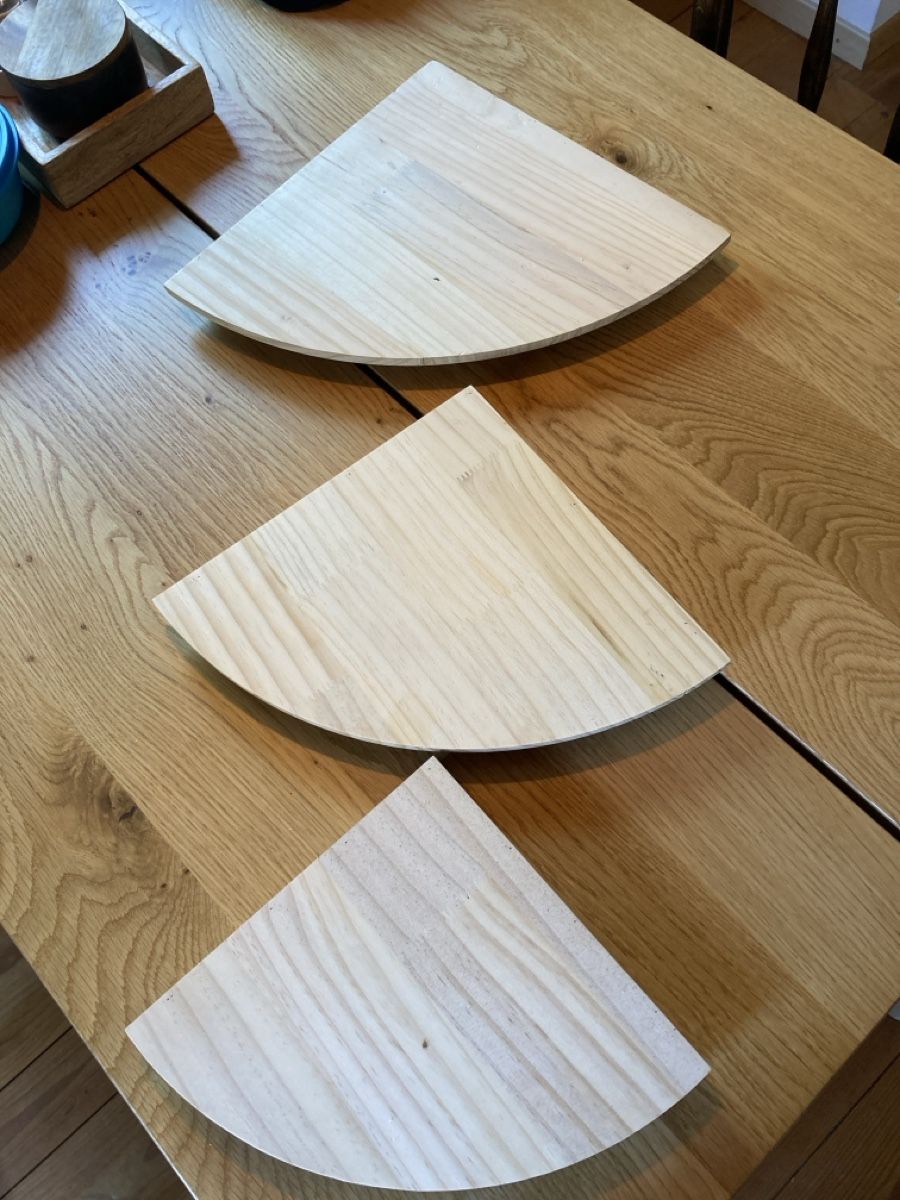 Scaffali: Eckregal aus Holz von TEMU – Usato da Ottoberg venduto da SandroE01