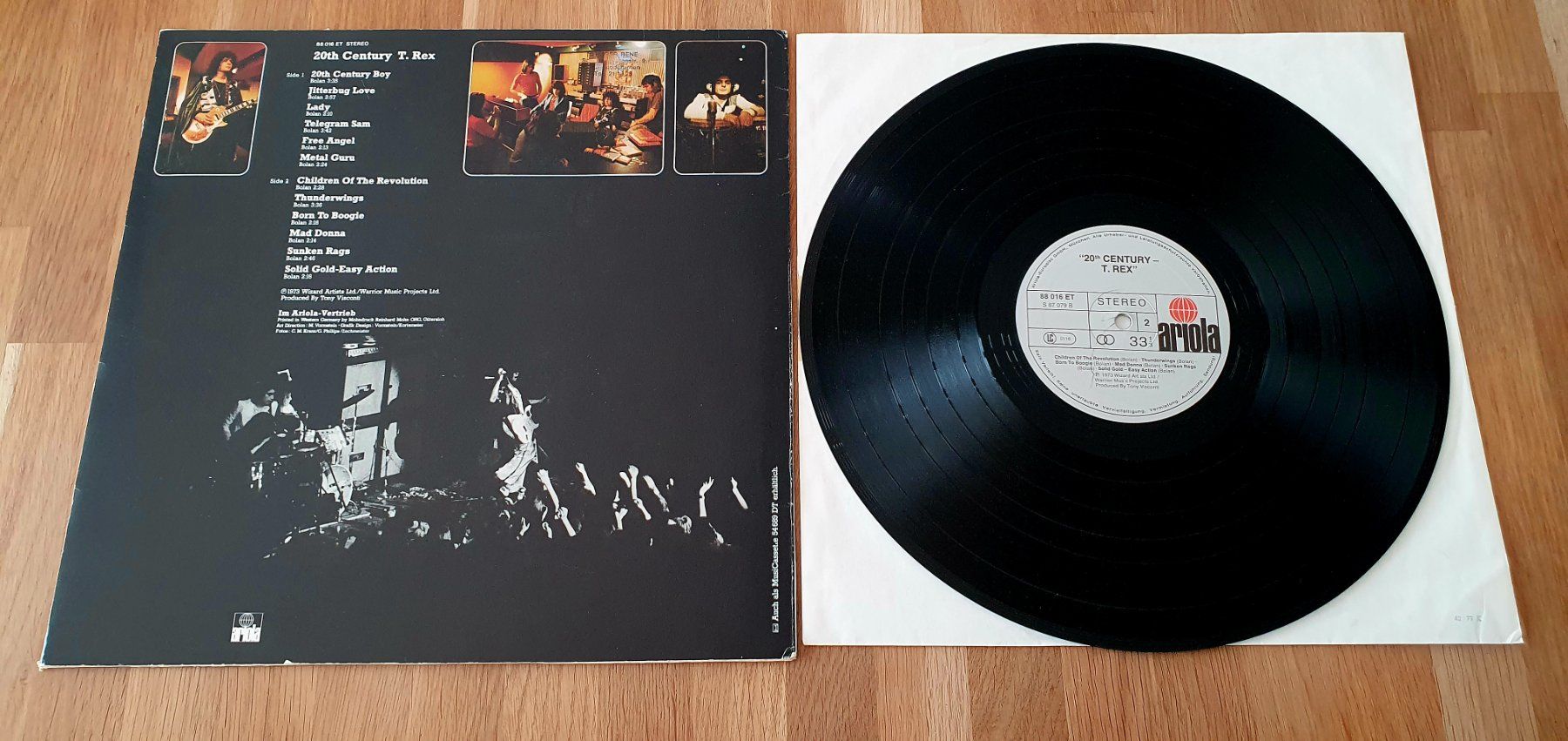 Dischi in vinile: T. REX, 20th Century, LP, MINT- ! – Usato da Kreuzlingen venduto da Cdschlumpf 1