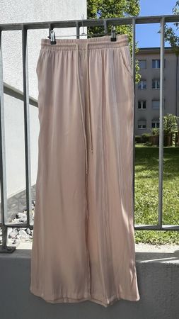 Elegante Sommerhose in Seide-Optik,Gr.L Top Zustand