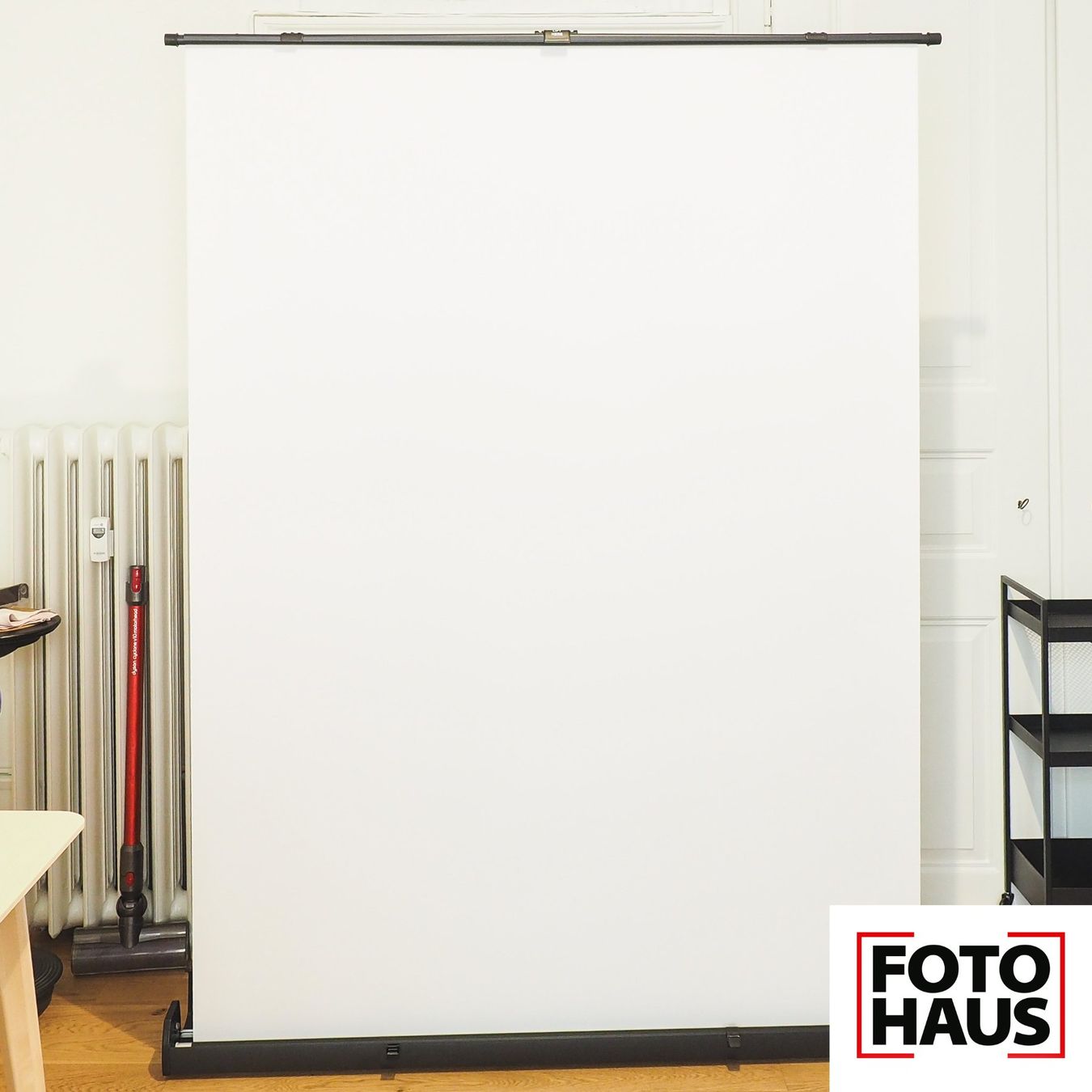 Altri Accessori: Walimex PRO Roll up panel 155x200cm Hintergrund weiss 1395 – Usato da Basel venduto da FotohausBasel