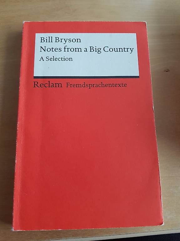 Libri: Notes from a Big Country from Bill Bryson – Nuovo (secondo la descrizione) da Vaz/Obervaz venduto da ris_d52c