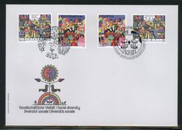 2019, FDC, Gesellschaftliche Vielfalt (Nr. 1756–1757)