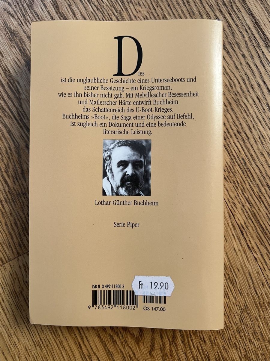 Libri: Das Boot Film Roman  – Usato da Hünenberg venduto da Paddels 2