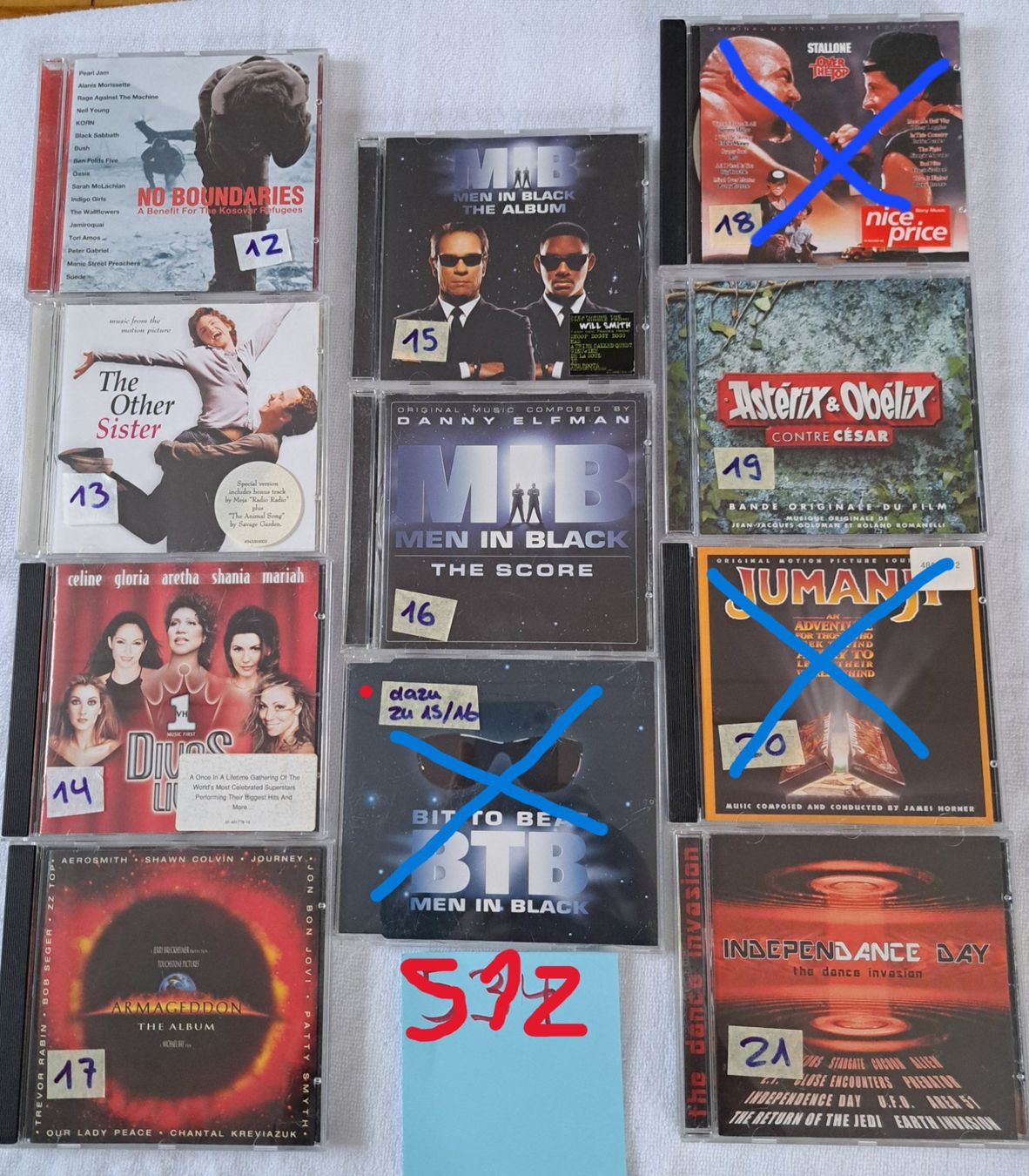 CD: 34 CD Film,  auch einzelne möglich – Usato da Uitikon Waldegg venduto da Smeragol 2