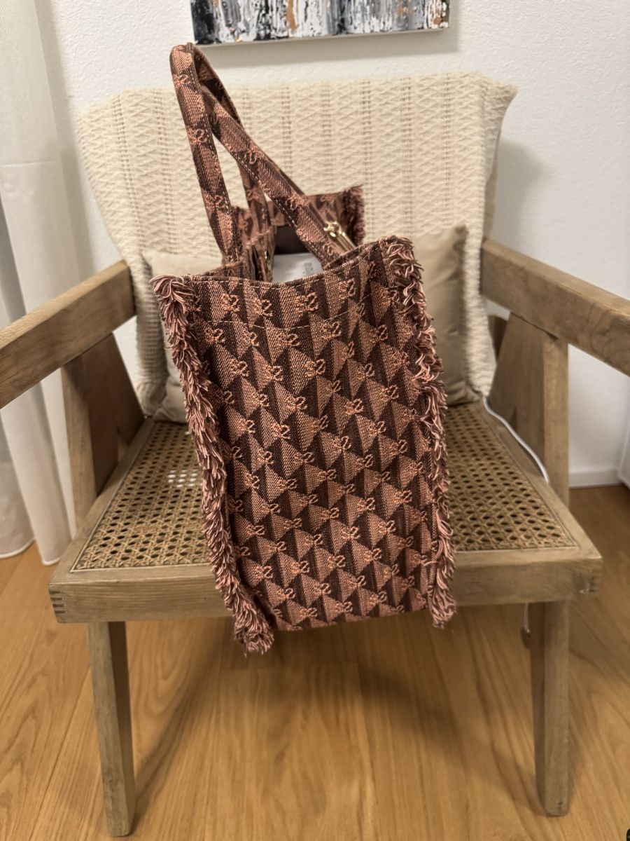 Sandro Taschen für Damen: Sandro Handtasche aus Baumwolle - Rosa – Gebraucht aus Fahrweid von meded 2