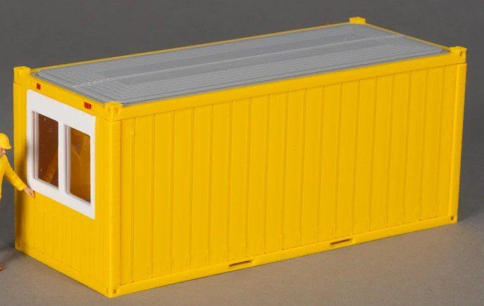 Modellbausätze & Standmodelle: MSM 5502 Baucontainer Typ B – Neu und originalverpackt aus Dagmersellen von FBM-Bacheli