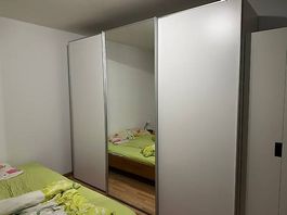 3-teiliger Schwebetürenschrank