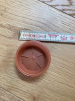 Blumentopf Untersetzer aus Plastik, Durchmesser 6 cm