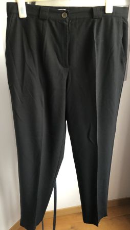 schwarz Hose pantalon noir 46 wie neu