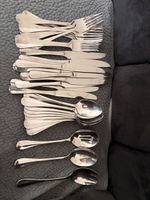 Besteck Set Edelstahl diverse 12 Teile gebrauchter Zustand